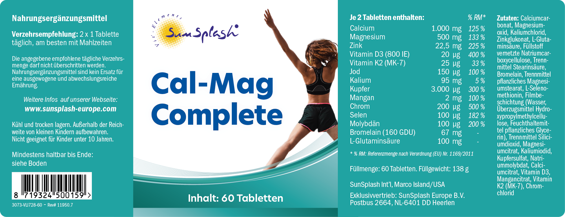 Cal-Mag Complete (60 Tabl.)